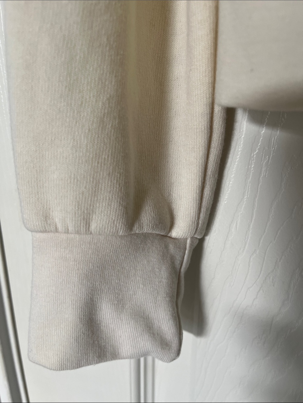 Aviator Nation Five Stripe Vintage White/Tan Zip Hoodie - Picture 6 of 7
